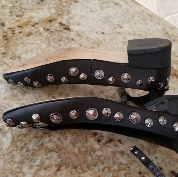 Zara Rhinestone Flats - Picture 6 of 8